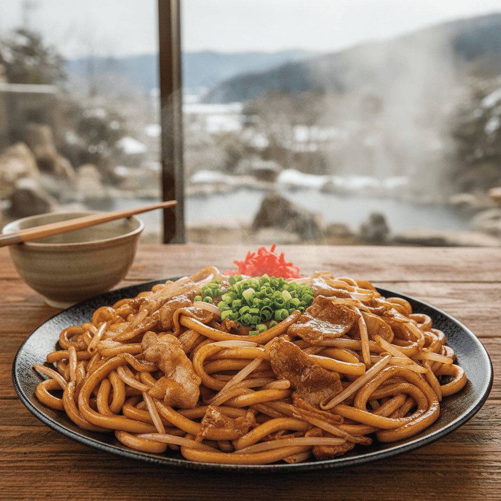 なみえ焼きそば完全ガイド:熱塩温泉から味わう復興の味と福島の多様性