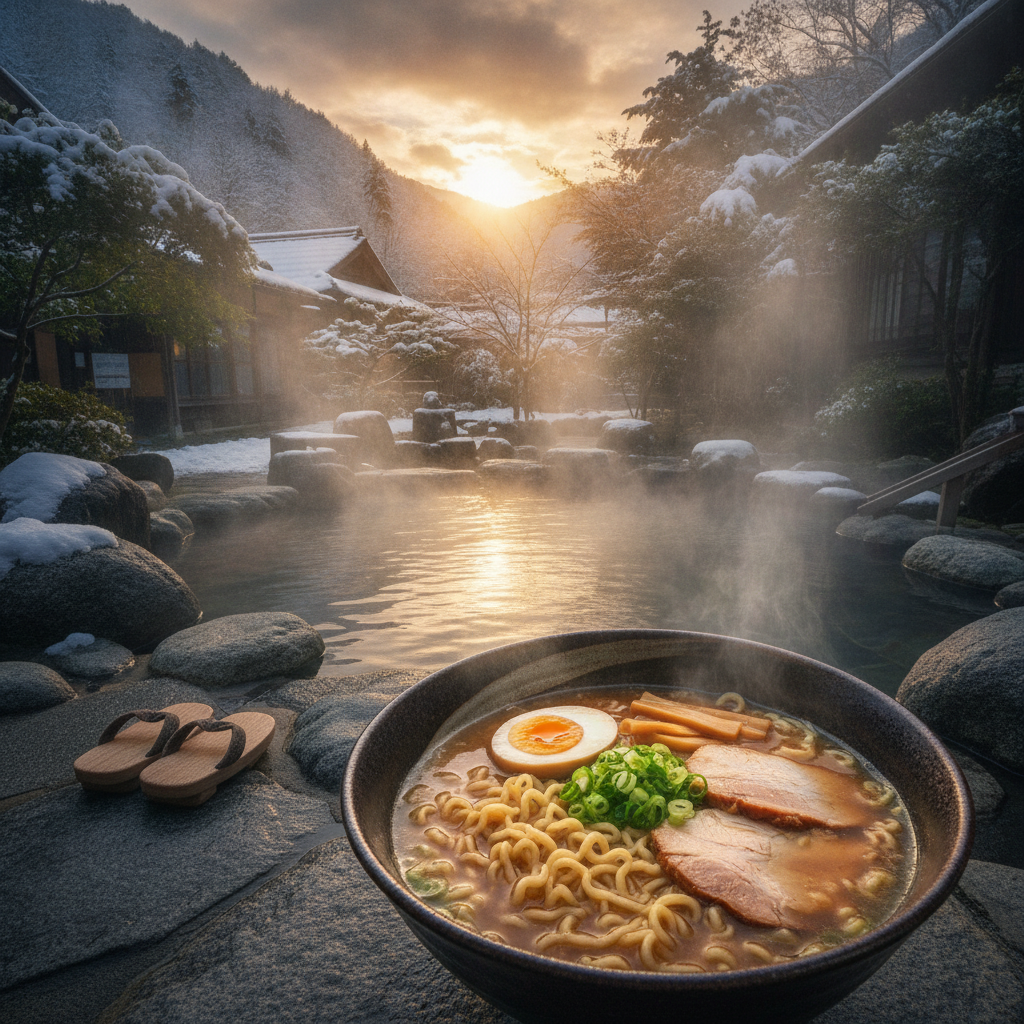 喜多方 ラーメン：湯治効果を最大化する『五感同調』の旅路